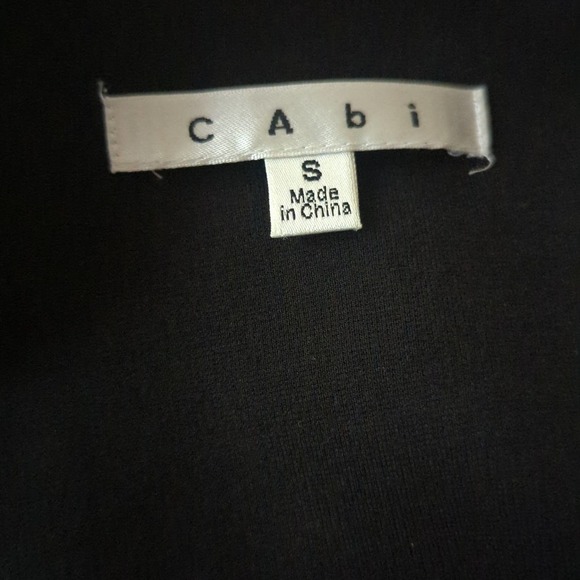 CABI Black Asymmetrical Snap Zip Pointe Moto Jacket Size XS Style 615 Zip Pocket - Picture 10 of 14